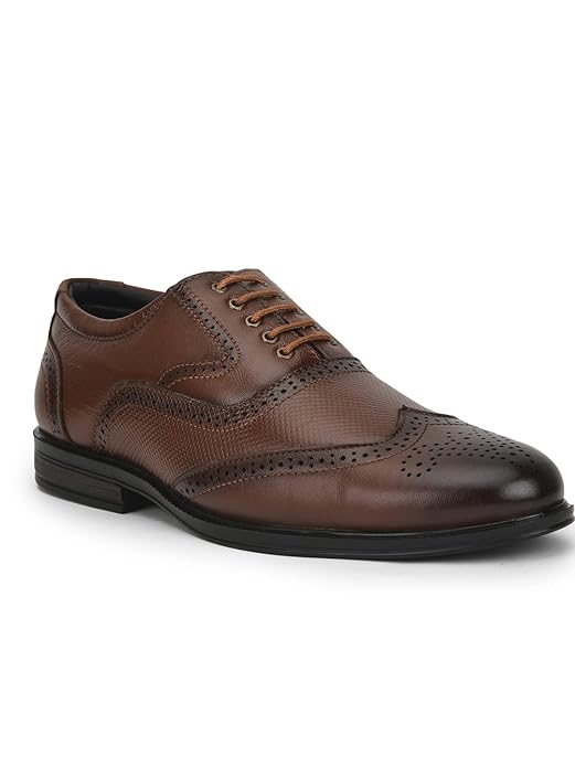 Liberty Fortune HOL-125E – Premium Leather Oxford Brogue Lacing